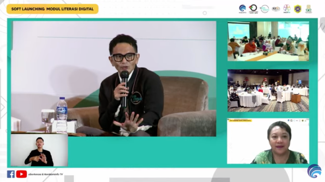 Kemkominfo Bersama Japelidi dan Siberkreasi Akan Luncurkan 4 Modul Literasi Digital 