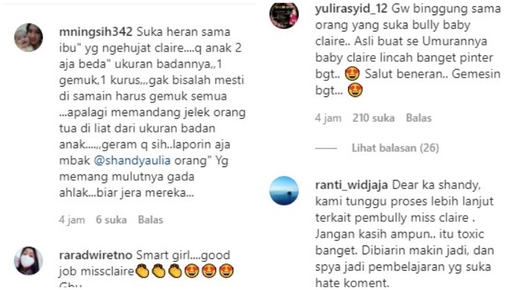 Hujatan Terkait sang Anak Makin Berlebihan, Shandy Aulia Ancam Penjarakan Haters. Didukung Warganet