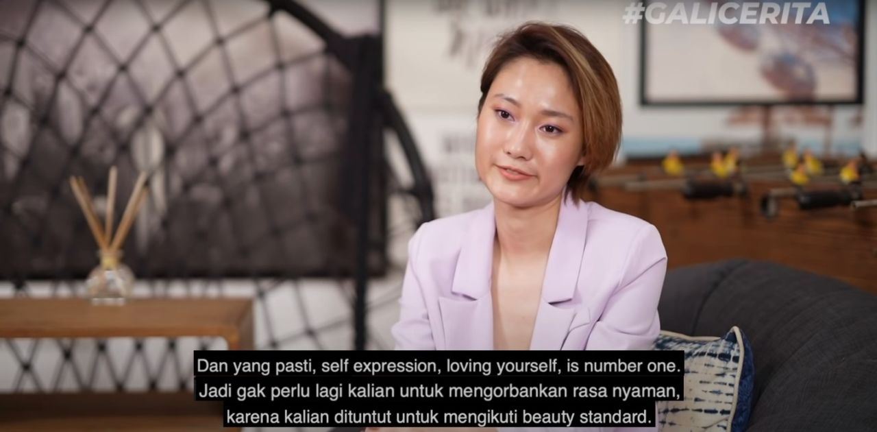 Mendobrak Stigma Soal Standar Kecantikan ala Ayu Gani