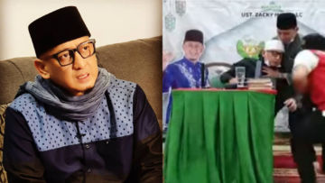 Ambruk Saat Pimpin Zikir, Istri Bantah Kabar Ustaz Zacky Mirza Meninggal. Kini dalam Masa Pemulihan