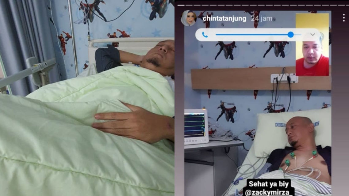 Ambruk Saat Pimpin Zikir, Istri Bantah Kabar Ustaz Zacky Mirza Meninggal. Kini dalam Masa Pemulihan