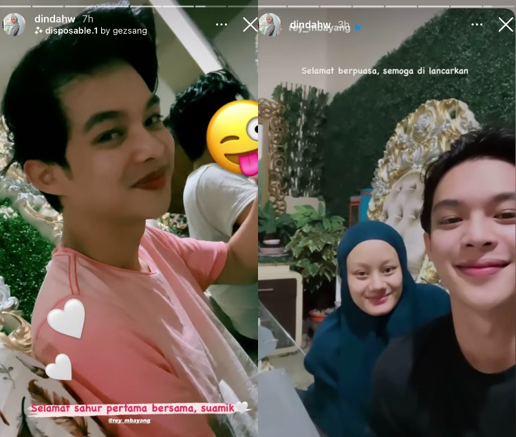Momen 10 Pasangan Artis Perdana Jalani Ramadan Bersama. Bahagianya Pasti Beda!