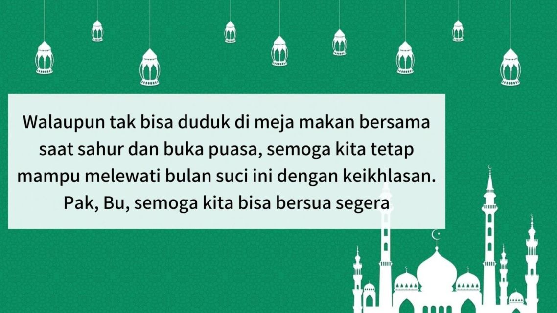 ucapan selamat menunaikan ibadah puasa ramadhan