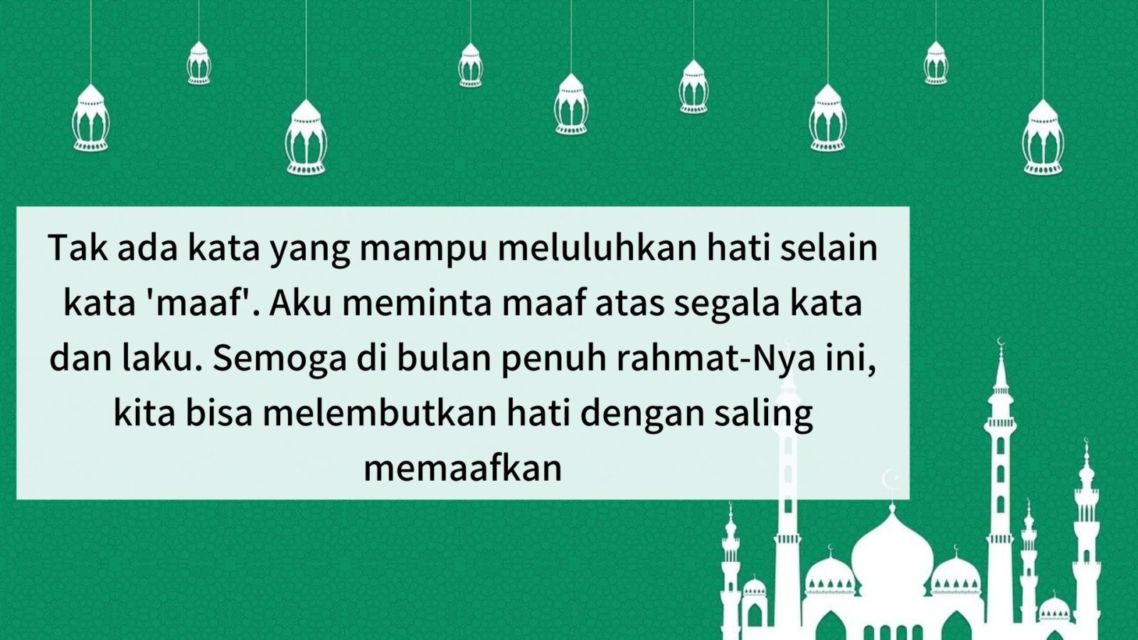 ucapan selamat menunaikan ibadah puasa ramadhan