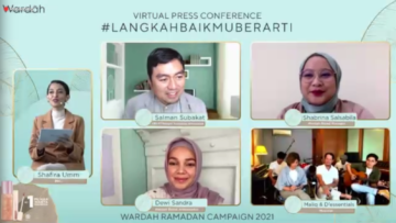 Sambut Bulan Suci Ramadan, Wardah Luncurkan Kampanye #LangkahBaikmuBerarti 