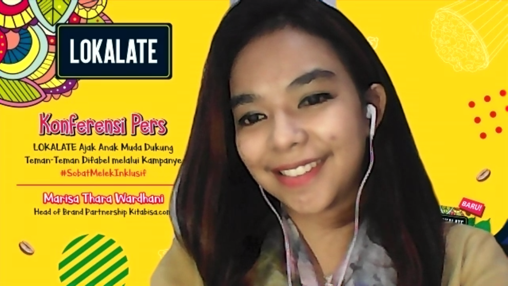 Dukung Teman-Teman Difabel, Kopi Instan Lokalate Usung Dua Program dalam Kampanye #SobatMelekInklusif