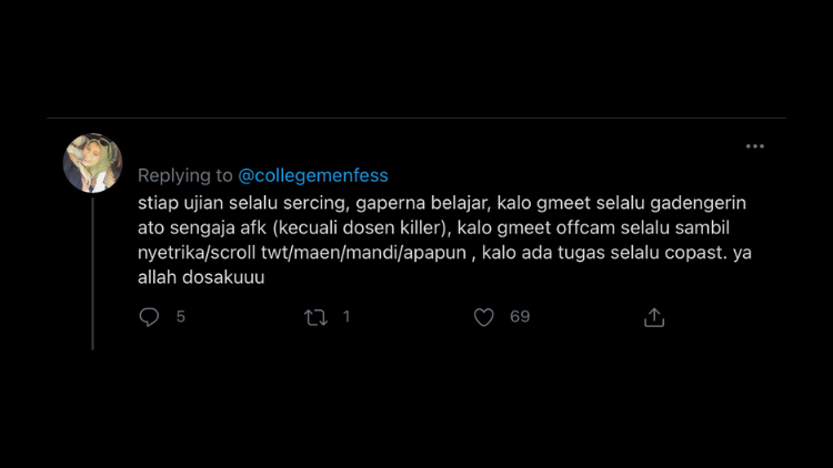 11 Pengakuan Dosa Mahasiswa yang Bikin Geleng-Geleng Kepala. Kocak Bener Dunia Kuliah!