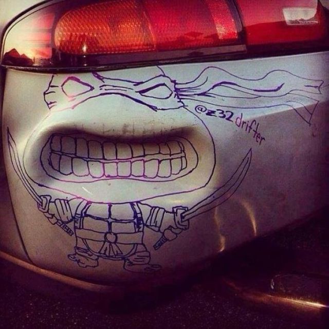 11 Cara Kocak Atasi Penyok pada Mobil. Asal Kreatif, Nggak Perlu Rogoh Kocek Lebih deh~
