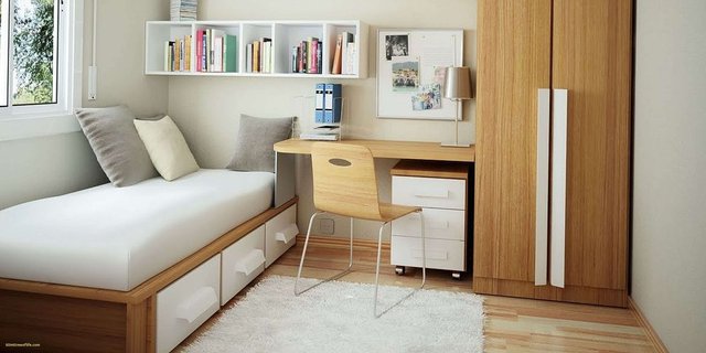 Bingung Karena Kamar Terkesan Sempit, Berikut 5 Tips yang Membuat Kamar Kecil Anda Terlihat Lebih Luas