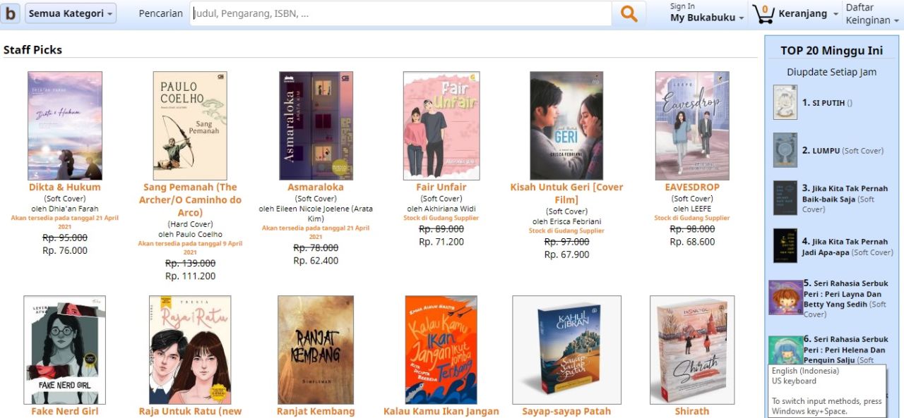 toko buku murah online