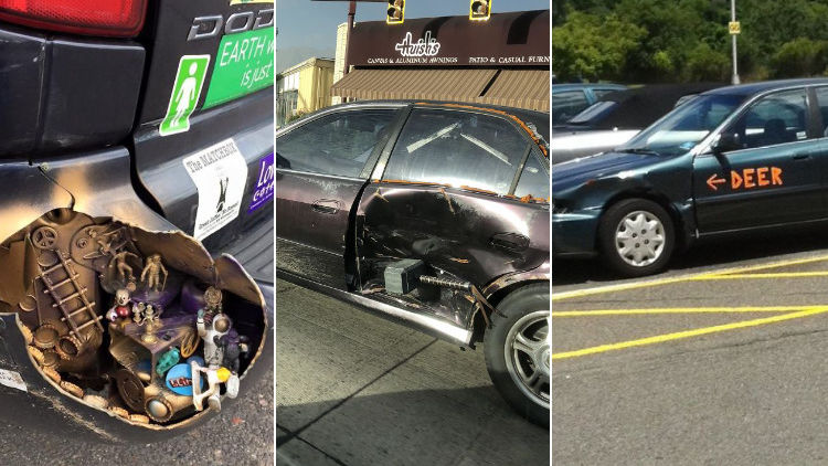 11 Cara Kocak Atasi Penyok pada Mobil. Asal Kreatif, Nggak Perlu Rogoh Kocek Lebih deh~