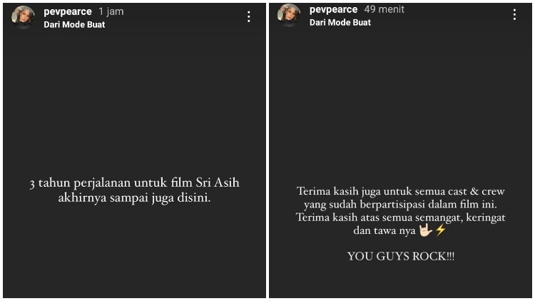 Pevita Pearce Senang Syuting 