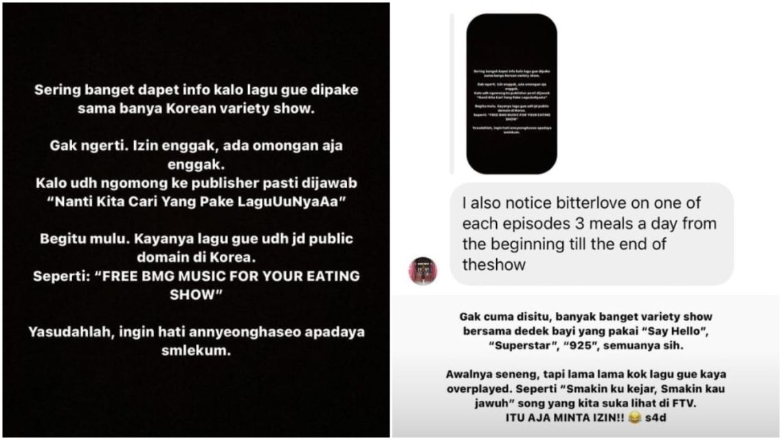 Keluhkan Lagunya yang Digunakan Variety Show Korea, Ardhito Pramono: Nggak Ada Izin 5 Keluhkan Lagunya yang Digunakan Variety Show Korea, Ardhito Pramono: Nggak Ada Izin