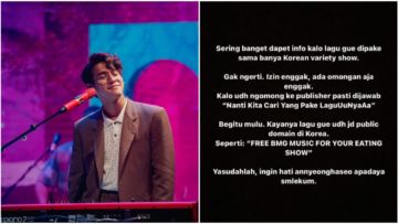 Keluhkan Lagunya yang Digunakan Variety Show Korea, Ardhito Pramono: Nggak Ada Izin