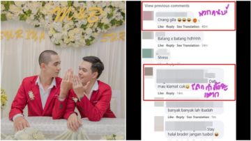 Dihujat Warganet Indonesia, Pasangan Gay Thailand Heran. Padahal Menikah di Negara Sendiri