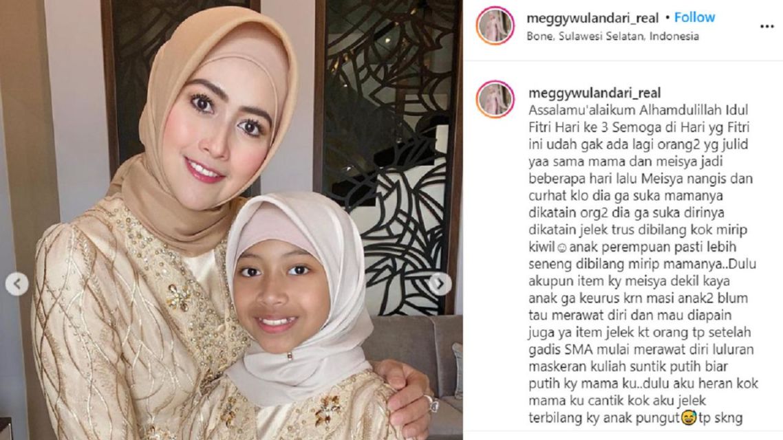 Anak Menangis karena Dibilang Mirip Kiwil, Cara Meggy Wulandari Menanggapi Justru Dikritik