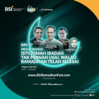 11 Sikap Menjadi Manusia yang Lebih Baik dengan Istiqomah, Sesi Spesial Bersama BSI Ramadan Fest dan Ustadz Aam Amiruddin