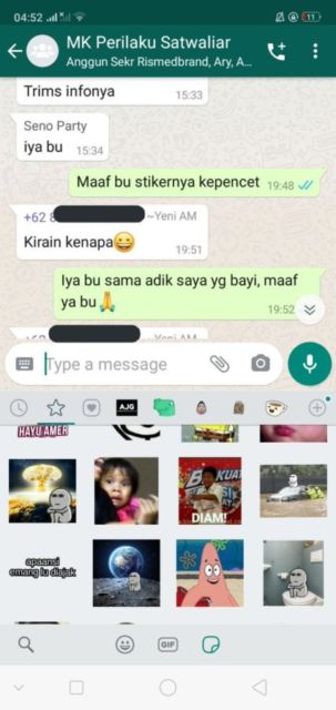 Sebelum Balas Chat dari Guru, Pastikan Matamu Benar-Benar Melek. Daripada Jadinya Nanti Ngaco Gini~
