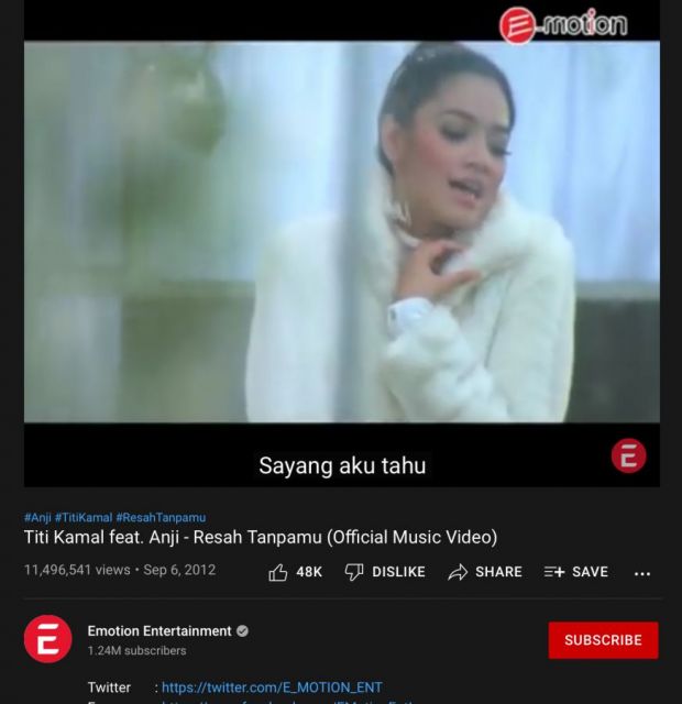 lagu duet Anji Resah Tanpamu