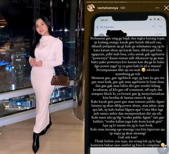 Gelar Sayembara Berhadiah Rp15 juta untuk Cari Penghujat, Rachel Vennya Disinggung Isu Doxing