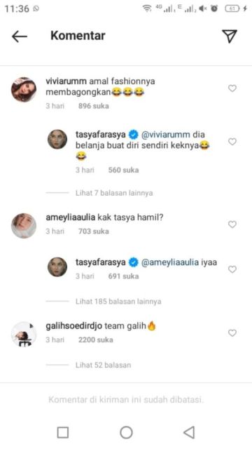 Sempat Hamil Anak Kedua, Tasya Farasya Umumkan Kabar Keguguran. Kondisinya Kini Sudah Membaik