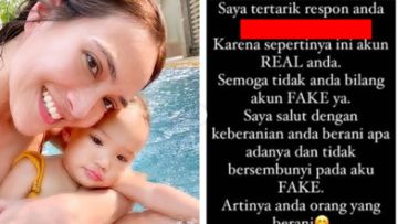 Lagi, Shandy Aulia Tegur Haters yang Bilang Anaknya Gizi Buruk. Perkembangan Anak Bukan Guyonan!