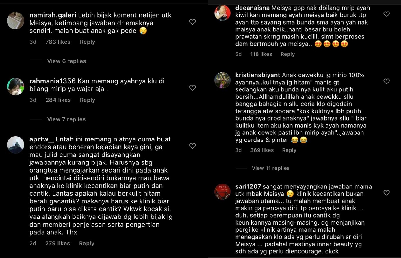 Anak Menangis karena Dibilang Mirip Kiwil, Cara Meggy Wulandari Menanggapi Justru Dikritik
