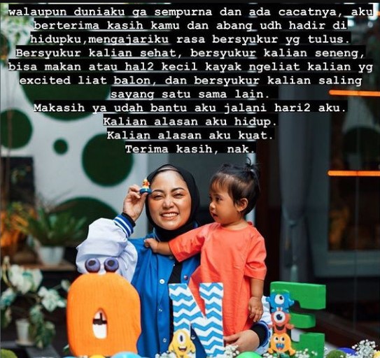 Kini Jadi Single Mom, Rachel Vennya Tulis Pesan Haru untuk Anak-anaknya. Ungkap Rasa Syukur