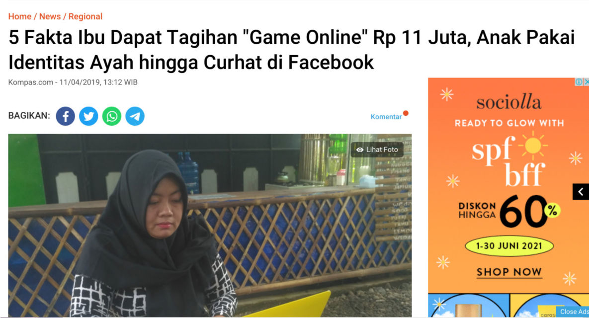 Viral Gadis Remaja Jual Motor Bapaknya demi Ketemu Teman Mabar FF, Ujungnya Malah Dikibulin :(
