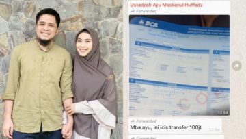 Bela Ria Ricis dengan Perlihatkan Bukti Transfer, Ory Vitrio: Adsense Masuk Rekening Pesantren