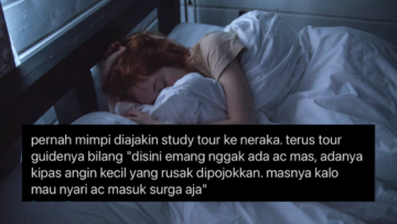 11 Mimpi Absurd yang Pernah Dialami Warganet. Bunga Tidur Macam Apa ini?