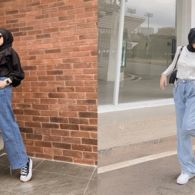 5 Cara Padu Padan Baggy Jeans untuk si Tubuh Pendek. Nggak Bakal Tenggelam!