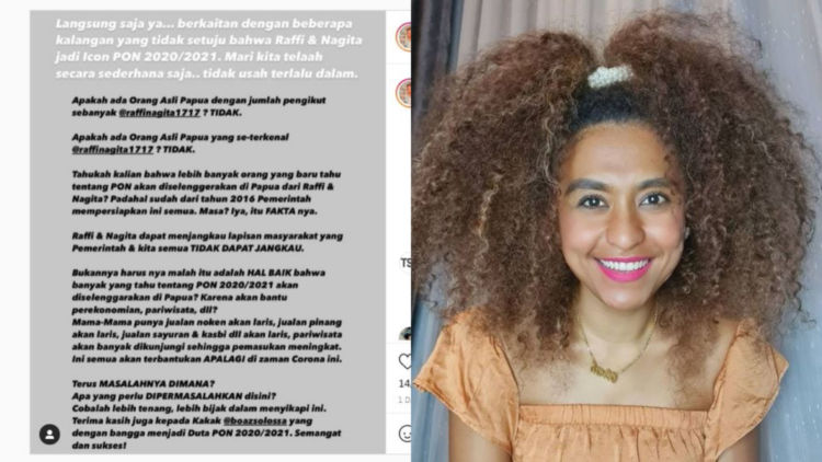 Akui Punya Pengaruh Luar Biasa, Putri Indonesia Papua Barat 2015 Dukung Nagita sebagai Ikon PON XX
