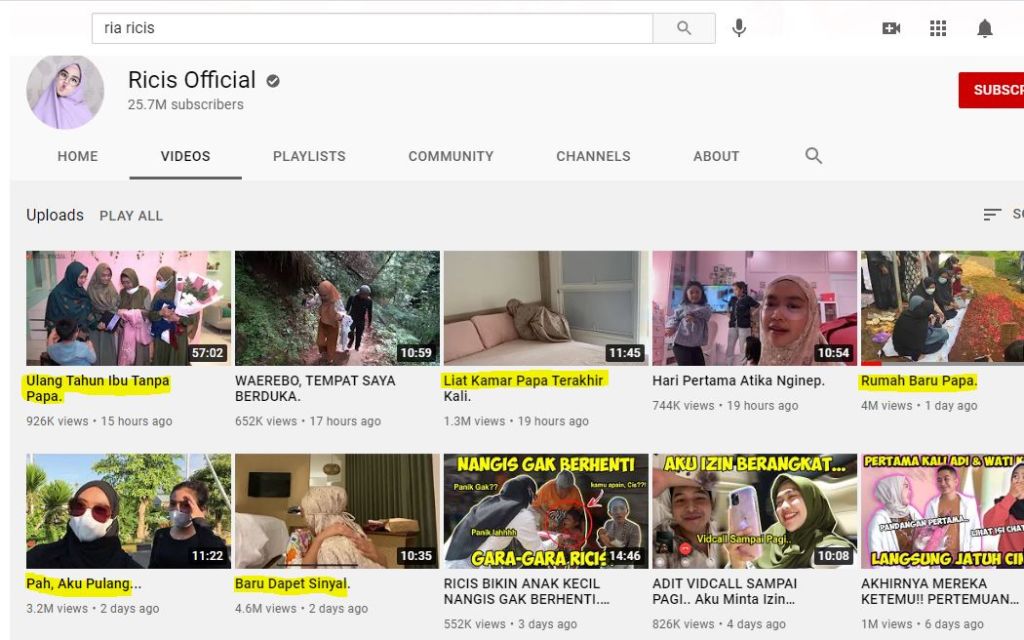 Ayah Wafat Dijadikan Beragam Konten, Warganet Sayangkan Tindakan Ria Ricis: Nggak Etis!