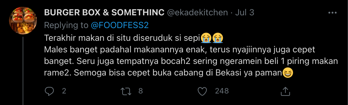 11 Review Konyol dari Warganet untuk Warung Makan Uncle Muthu. Sekarang Lagi Tutup Akibat PPKM