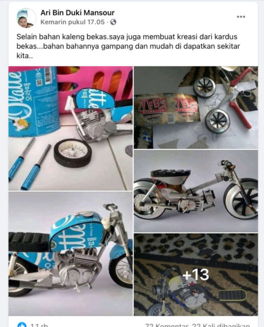 Menengok Berbagai Mahakarya Unik di Grup Facebook, Siapa Tahu Dapat Inspirasi di Tengah Pandemi