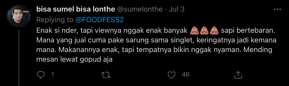 11 Review Konyol dari Warganet untuk Warung Makan Uncle Muthu. Sekarang Lagi Tutup Akibat PPKM