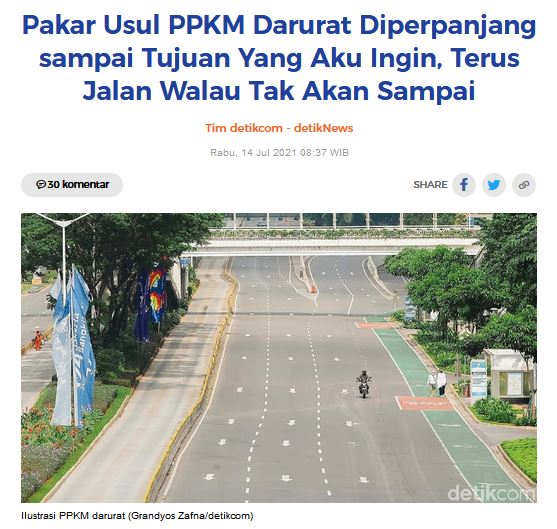 Saking Keselnya dengan Perpanjangan PPKM, Warganet Luapkan Emosi dalam Sederet Meme Kocak ini