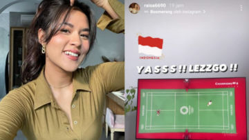 Ajak Publik Tetap Dukung Atlet Apa pun Hasilnya, Raisa: Mereka Udah Berusaha yang Terbaik