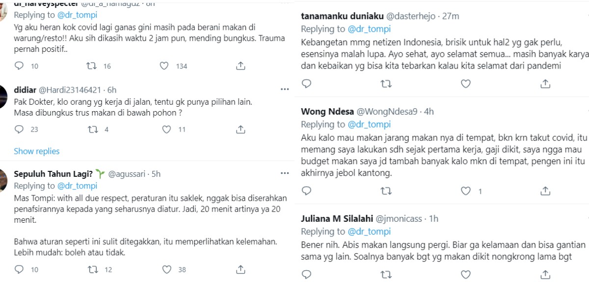 Lelucon Soal Aturan Makan 20 Menit Jangan Sampai Kebablasan, Tompi Kembali Tekankan Esensinya