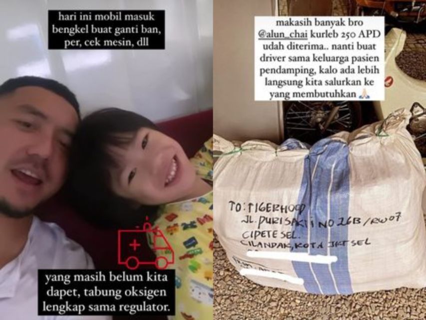 Peduli Dampak Pandemi Covid-19, Omesh Ubah Mobil Kesayangan Jadi Ambulans. Respek!