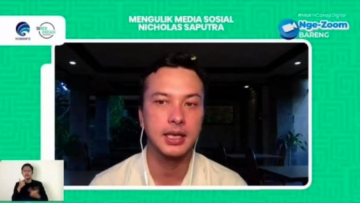 Bersama Nicholas Saputra, Kemkominfo dan Siberkreasi Gelar Webinar tentang Cara Ideal Bermedia Sosial