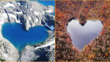 5 Danau Indah Berbentuk Hati yang Ada di Kawasan Asia, Indonesia Juga Punya Loh