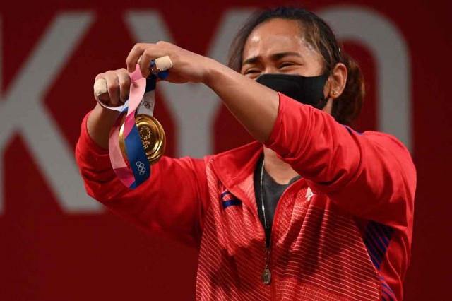 Penuh Sukacita, Filipina Akhirnya Raih Emas Pertama Sejak Ikut Olimpiade Tahun 1924