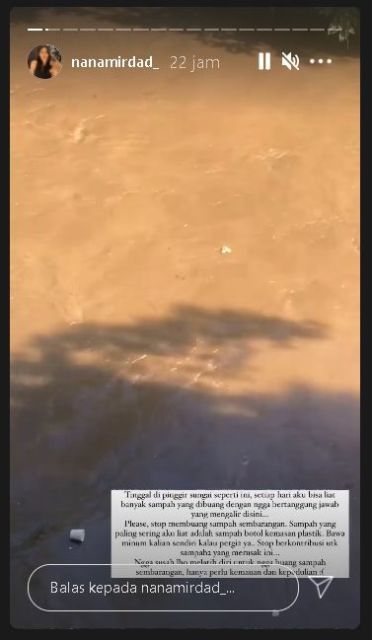 Ingatkan Publik Agar Tak Buang Sampah Sembarangan, Nana Mirdad Justru Dibilang Sok oleh Warganet