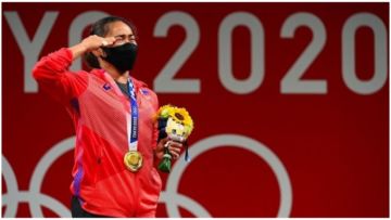 Penuh Sukacita, Filipina Akhirnya Raih Emas Pertama Sejak Ikut Olimpiade Tahun 1924