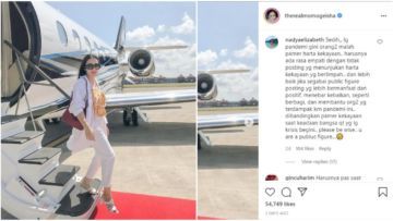 Unggah Foto Kemewahan di Tengah Pandemi, Momo Geisha Disinggung Warganet Tak Punya Empati