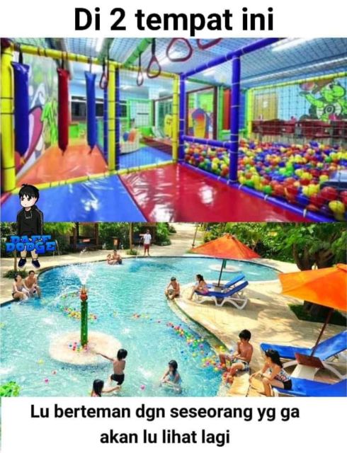 Pengalaman Kocak Masa Kecil Warganet di Wahana Mandi Bola dan Kolam Renang. Memorable Banget!
