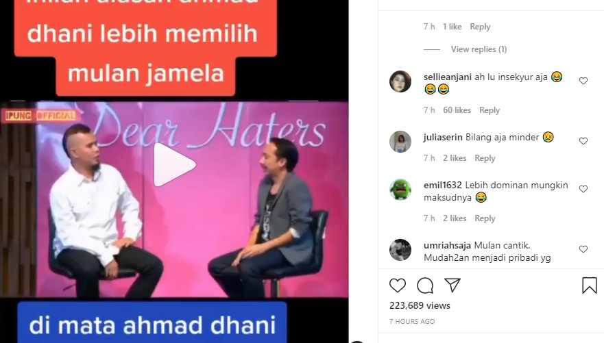 Sebut Maia Estianty Terlalu Mandiri seperti Laki-Laki, Warganet ke Ahmad Dhani: Minder!