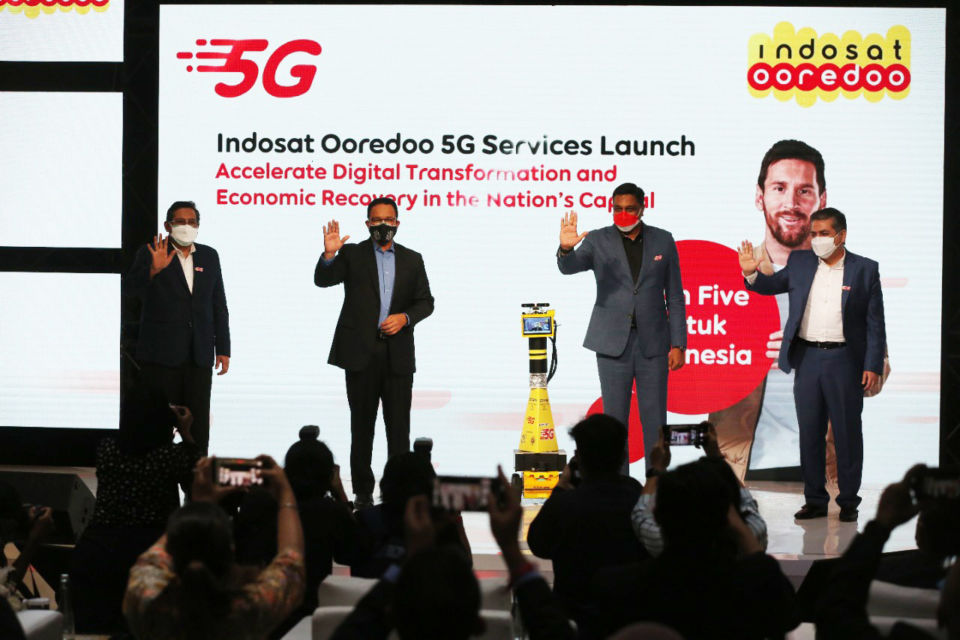 Bersama Ericsson, Indosat Ooredoo Luncurkan 5G Komersial di Jakarta
